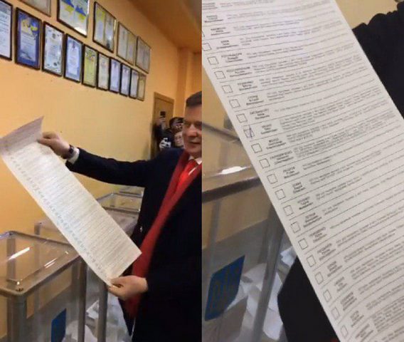 Кандидат Ляшко отличился на избирательном участке и нарушил правила — громкие подробности и кадры