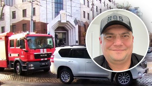 Народный депутат заблокировал машину пожарных в Одессе