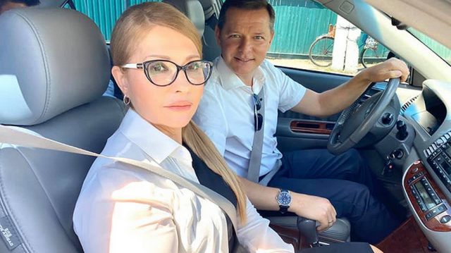 Ляшко, катаючи Тимошенко Чернігівщиною, вів трансляцію догори дригом
