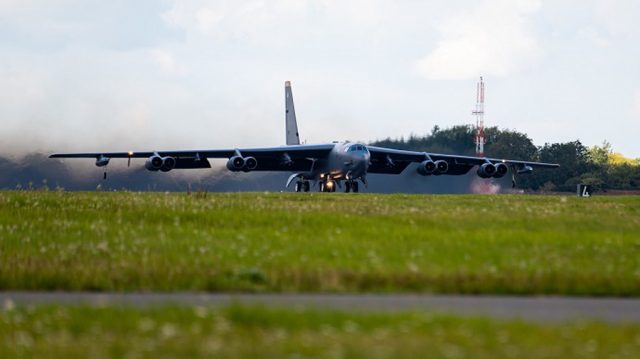 В Пентагоне объяснили зачем стратегические бомбардировщики США прилетали к админгранице с Крымом