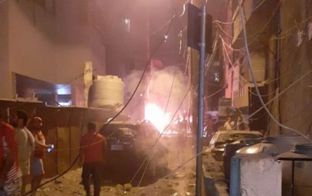 В Бейруте прогремел взрыв в жилом квартале