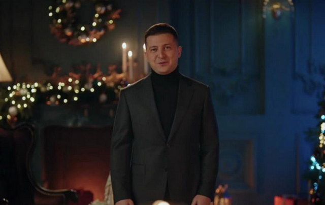 Владимир Зеленский поздравил всех с Рождеством