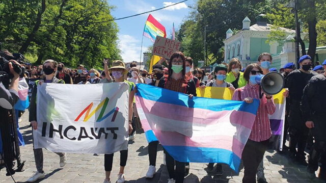 У Києві пройшов Транс-Марш, без спроб нападу не обійшлося